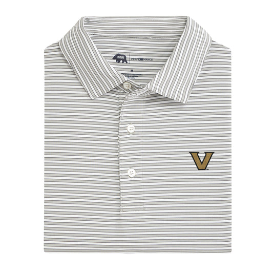 Mulligan Stripe Vanderbilt Performance Polo