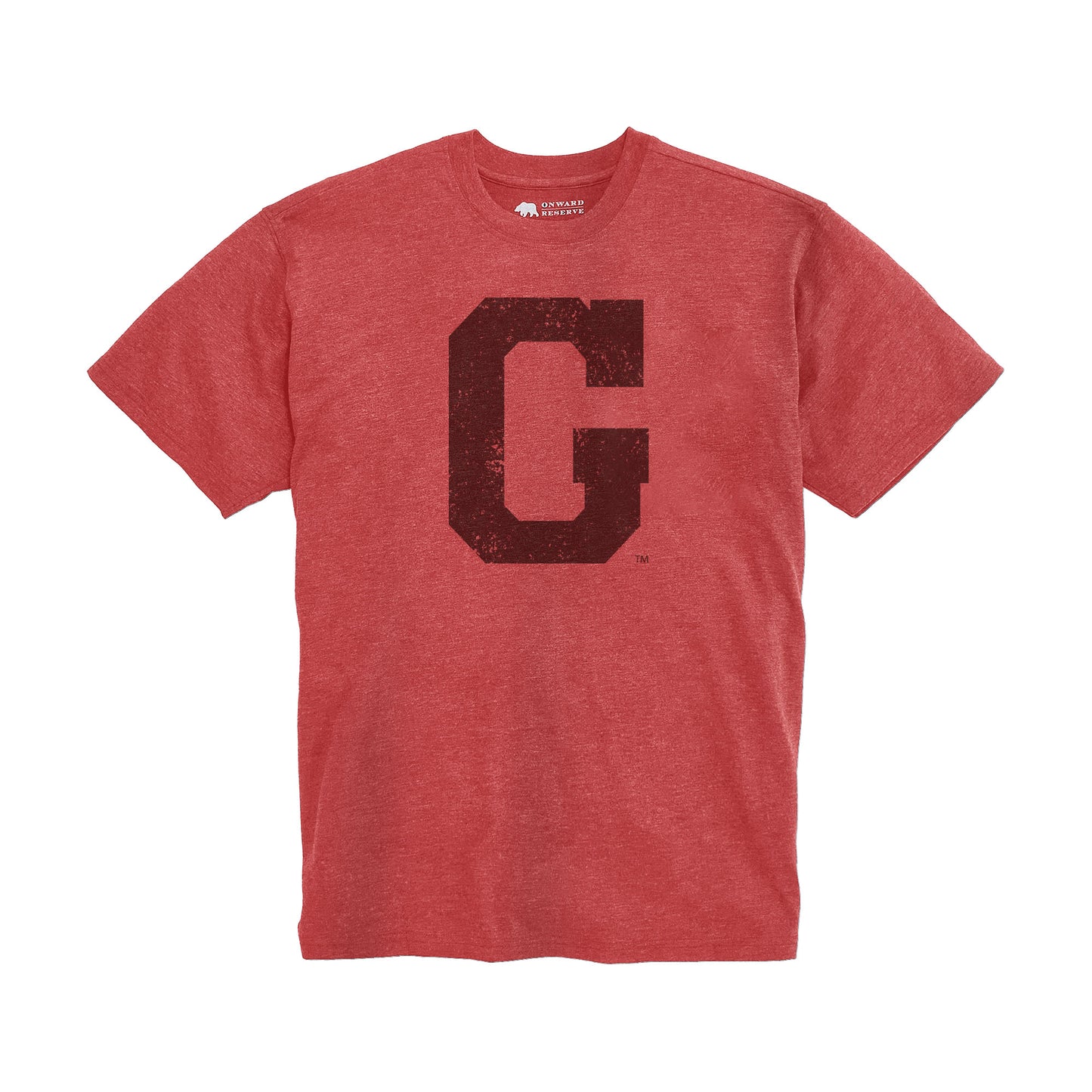 Georgia Vintage G Vintage Wash Tee - Red