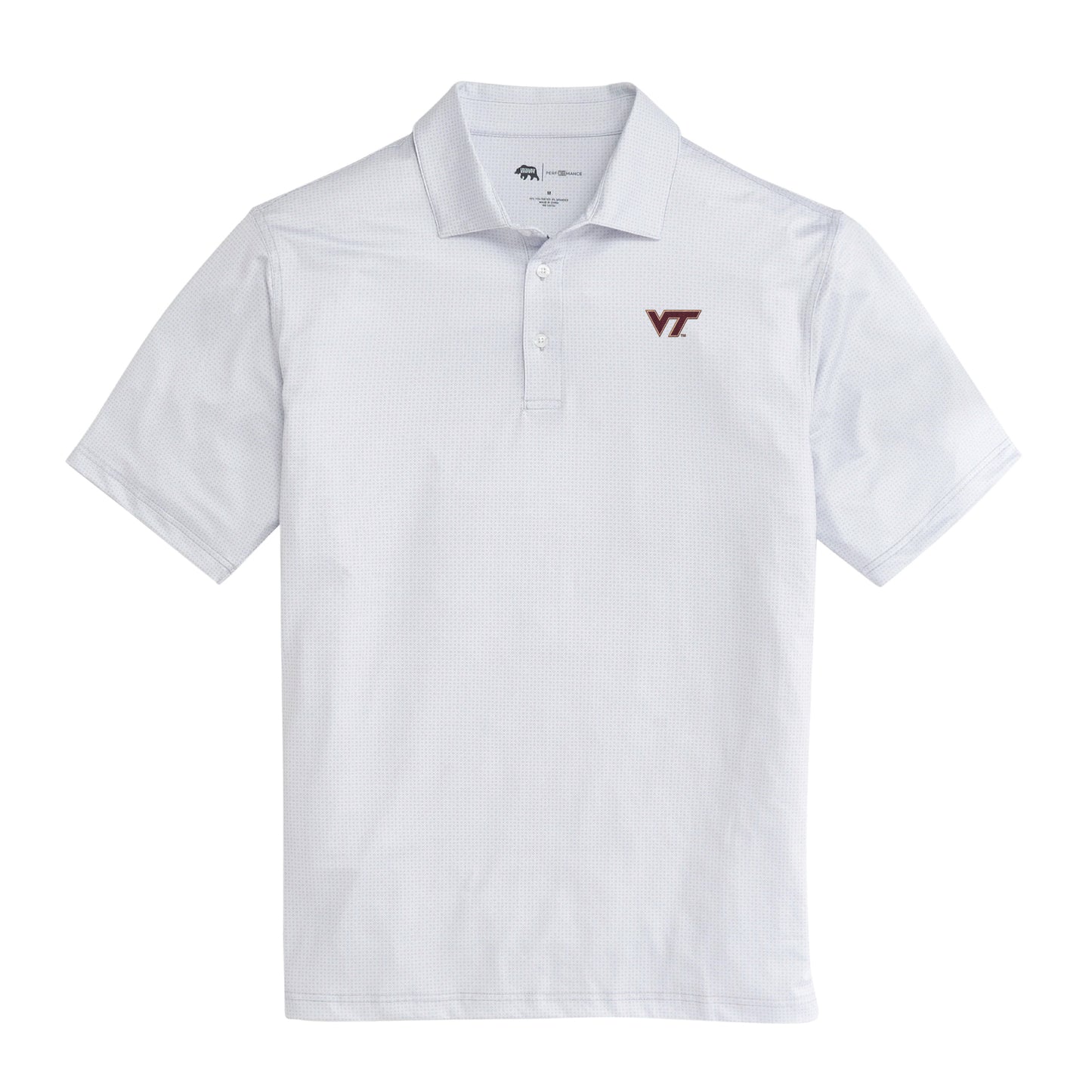 Virginia Tech Range Printed Performance Polo
