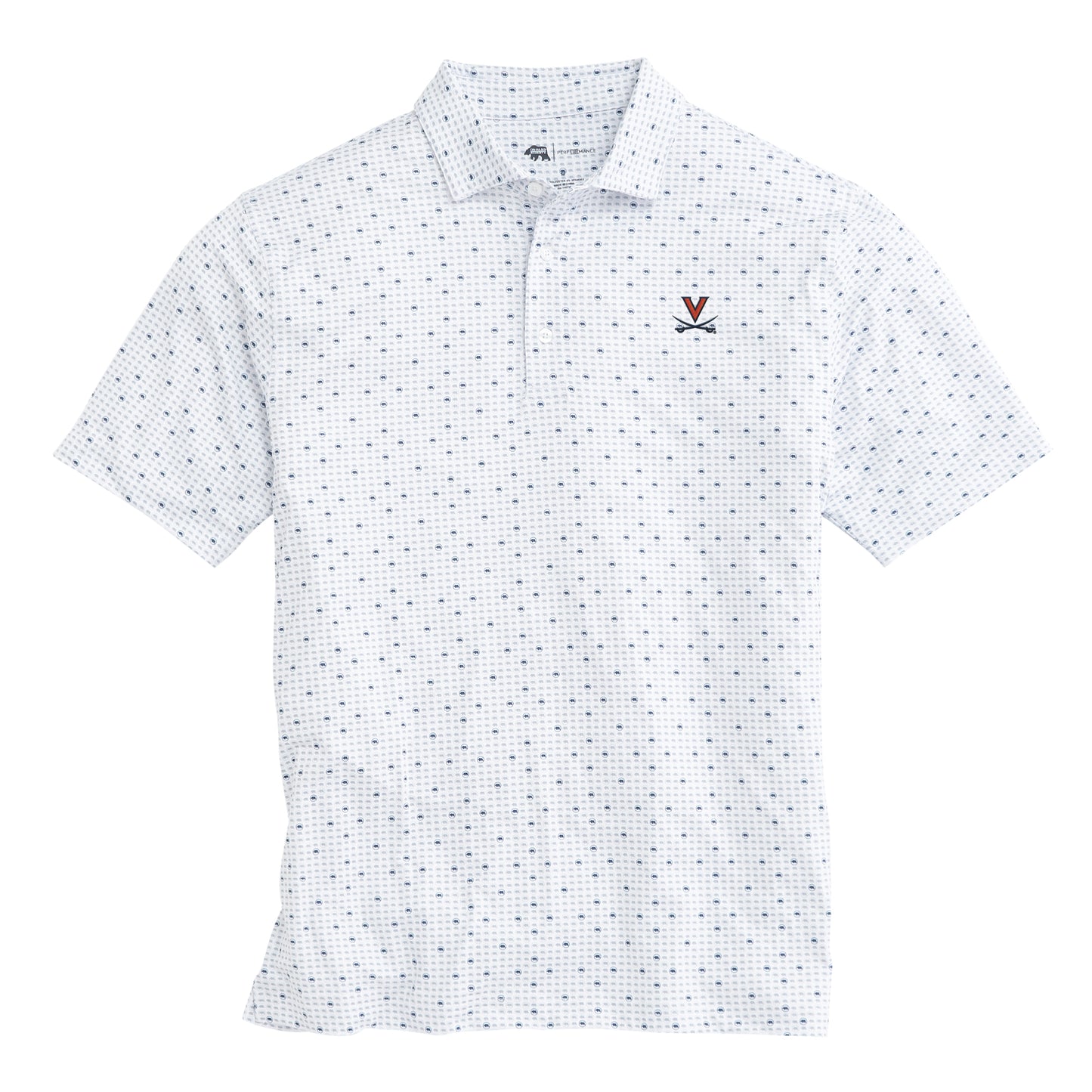 Virginia Tour Logo Printed Performance Polo