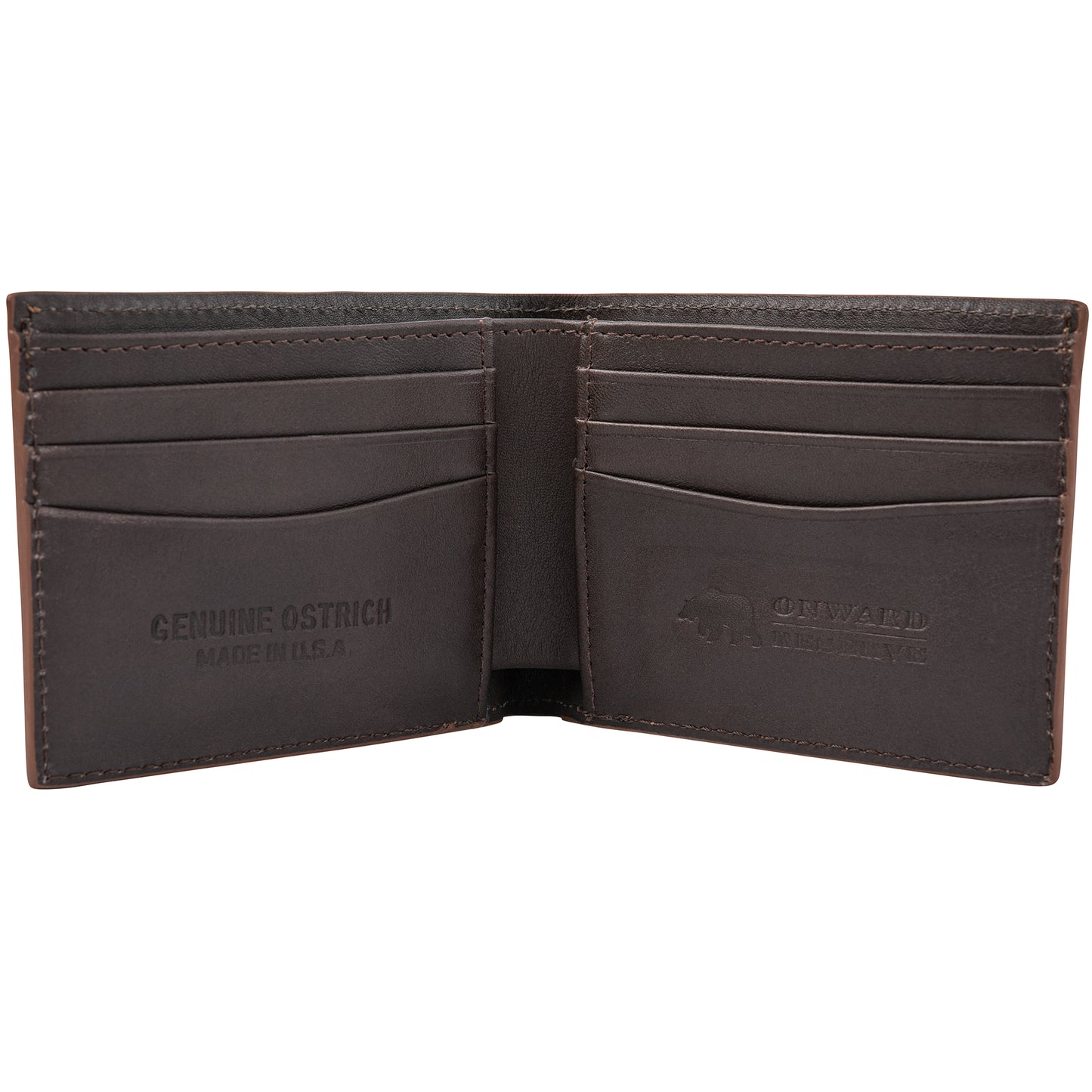 Quilted Ostrich Bifold