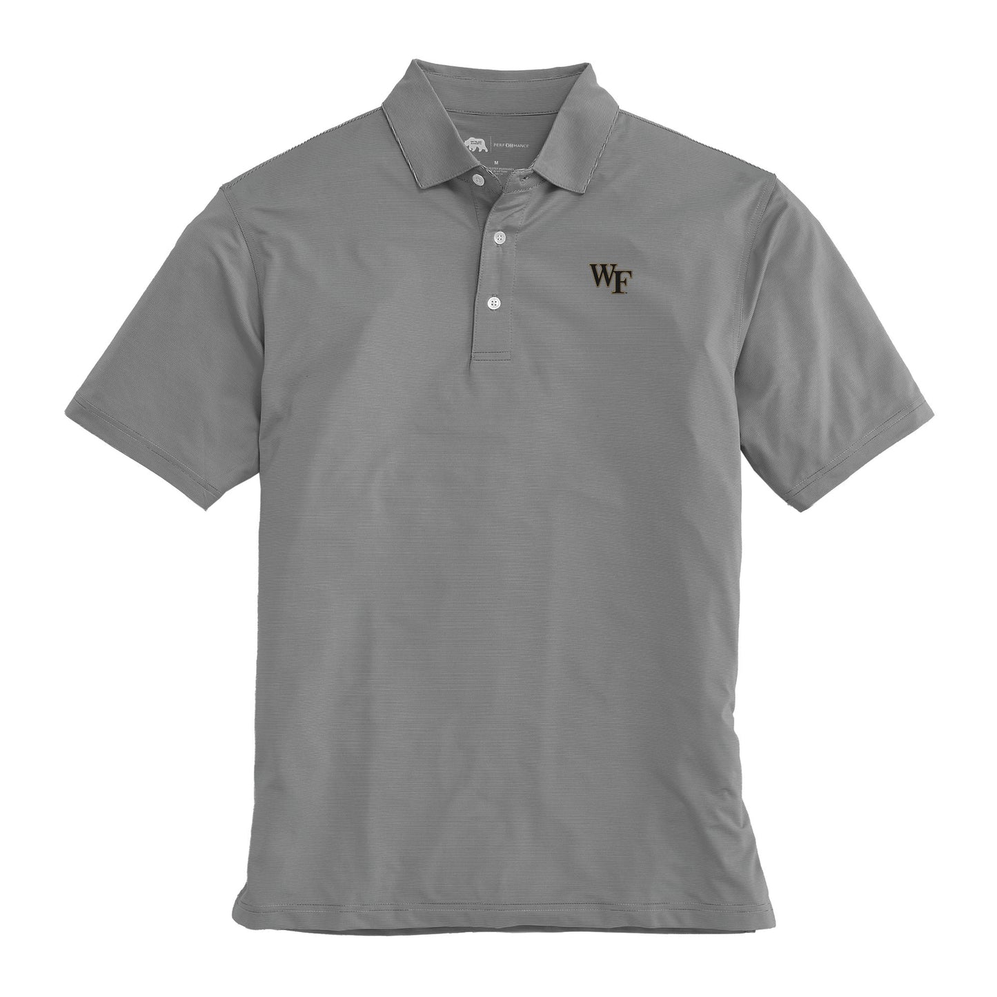 Wake Forest Hairline Stripe Performance Polo