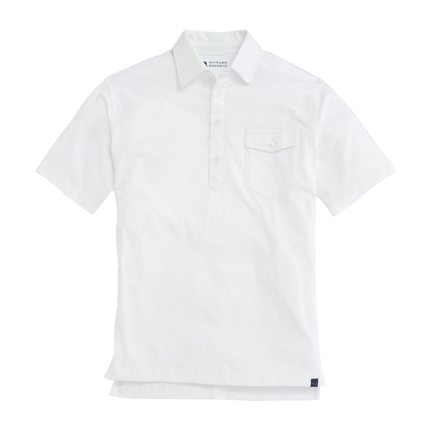 Old School Polo - White