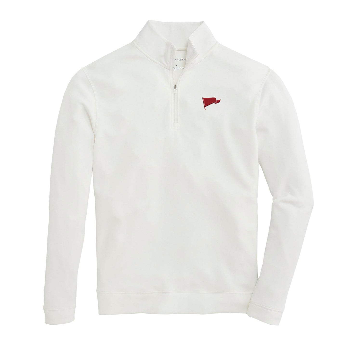 Yea! Alabama Pennant Yeager Performance Pullover - White