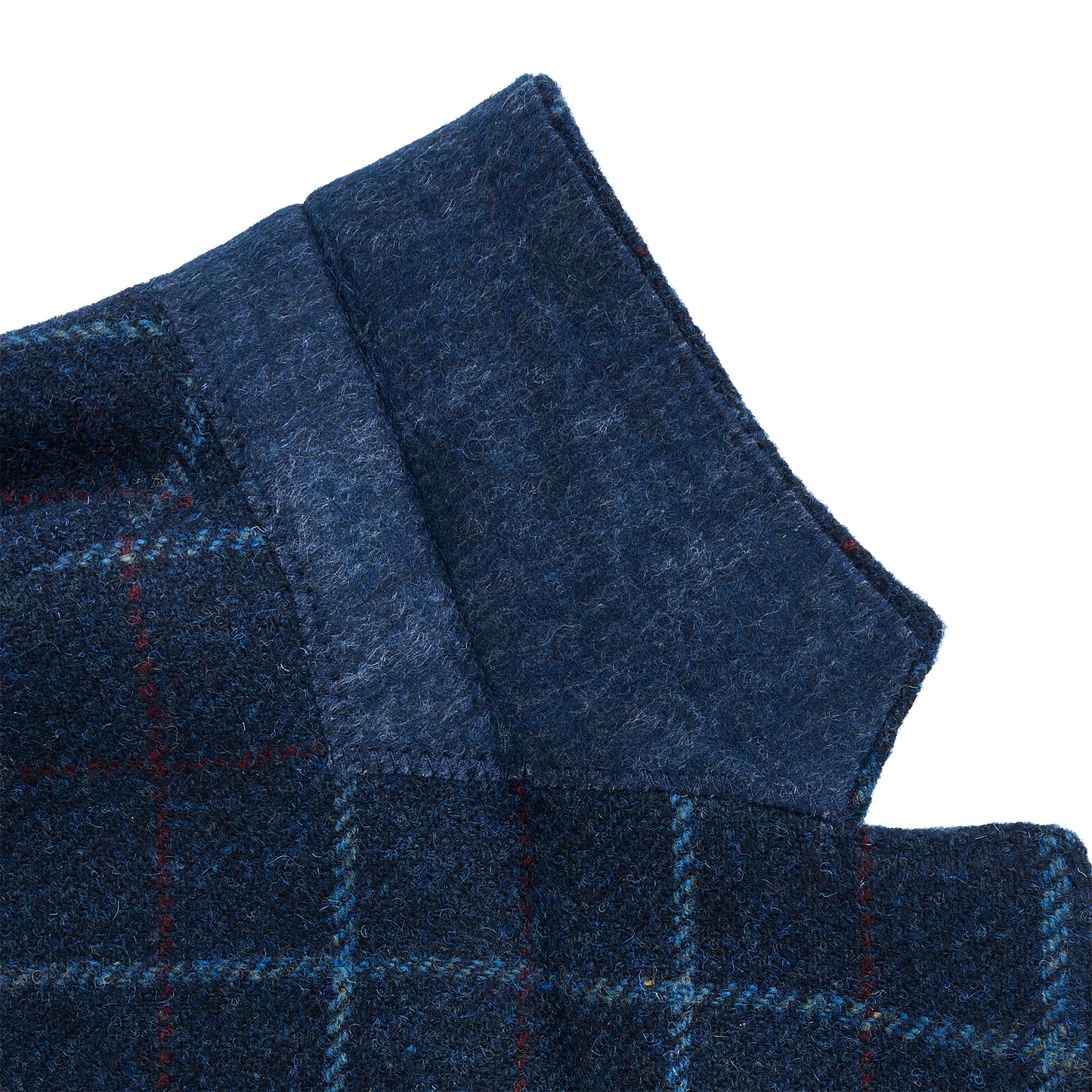 Classic Navy Windowpane Shetland Sport Coat