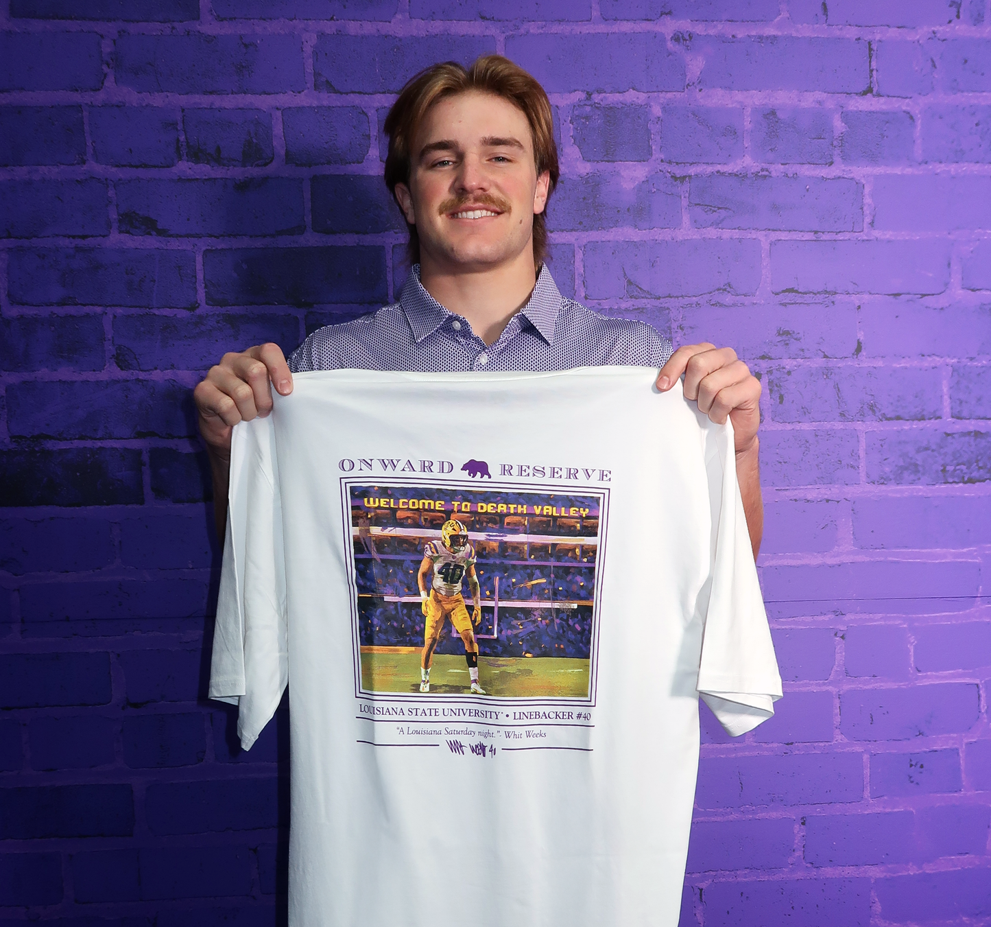 Whit Weeks Tee - White