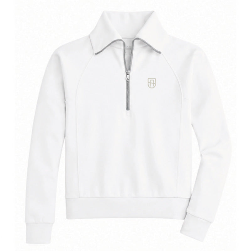 St. Albans Charlotte Women's Pullover - White
