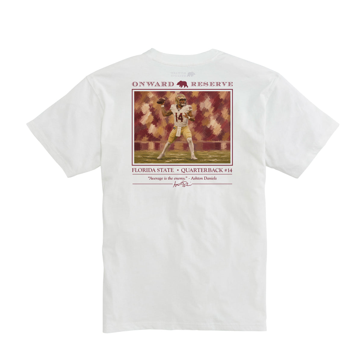 FSU Ashton Daniels Tee - White
