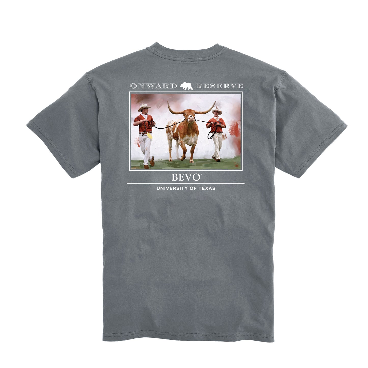 Bevo Tee - Granite
