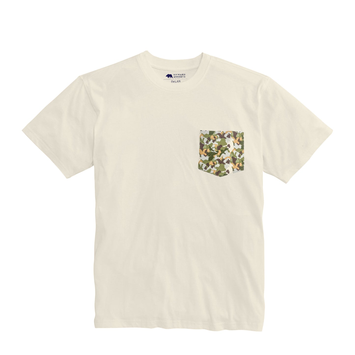 Dylan Marlowe Camo Pocket Tee - Tan