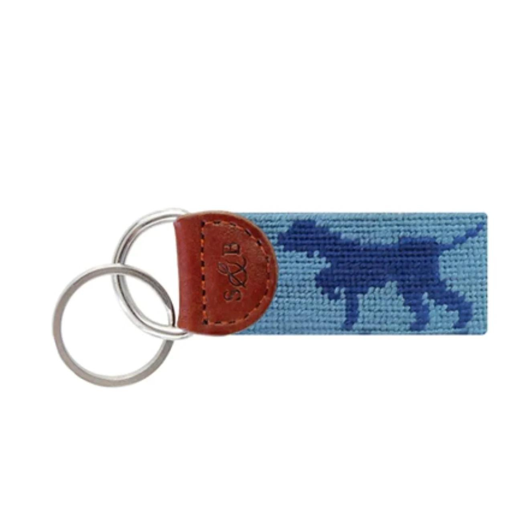 Dog on Point Key Fob