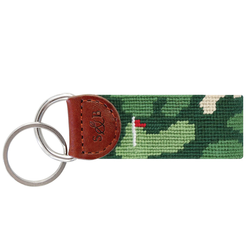 Golfer's Camo Key Fob