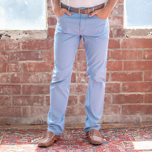 Hybrid Five Pocket Pant - Cashmere Blue