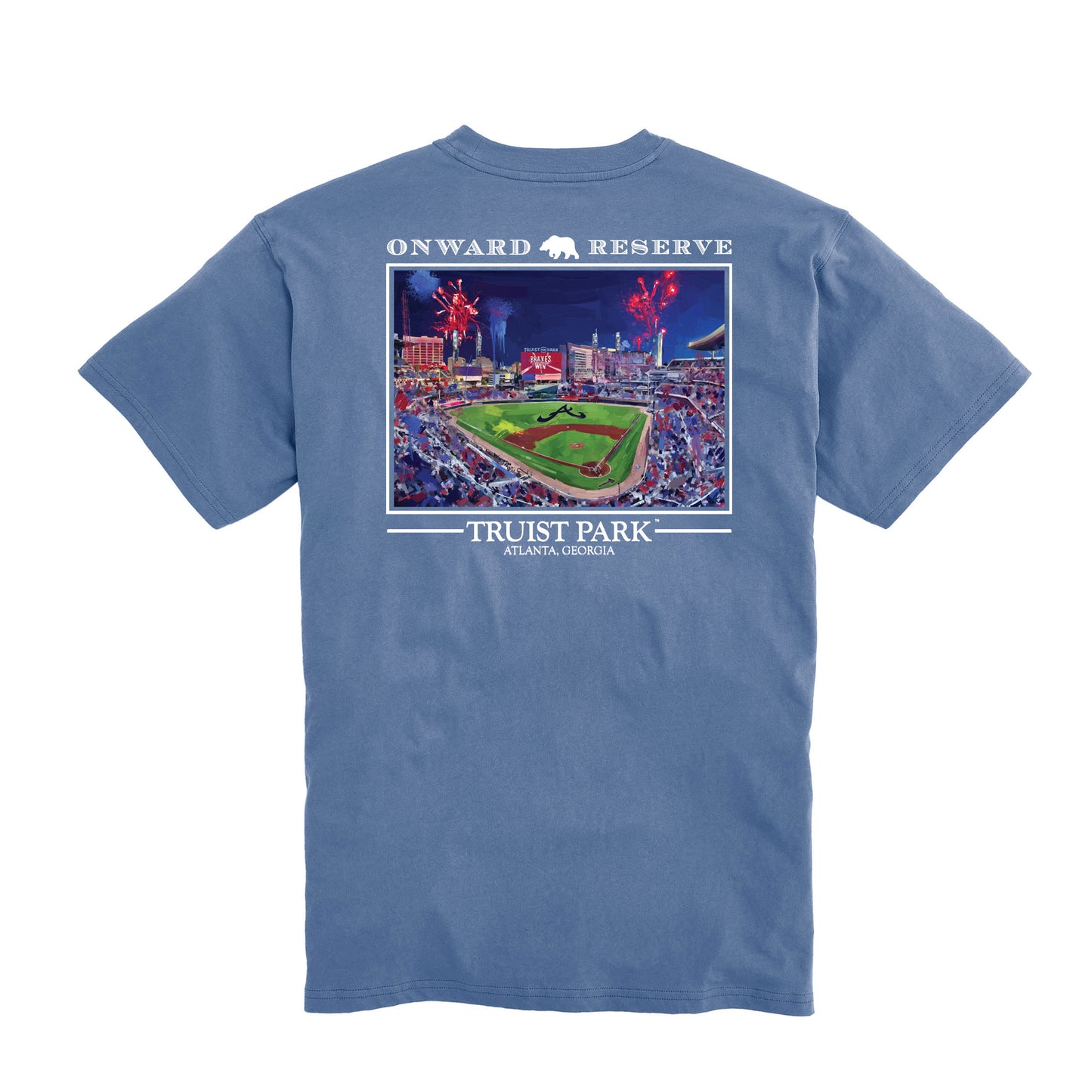 Truist Park Tee - Washed Blue