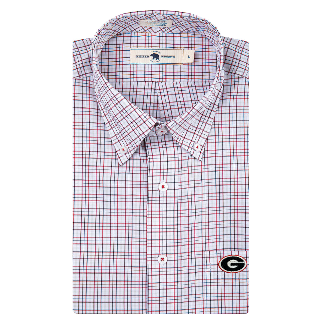 UGA All Team Tattersall Button Down Shirt
