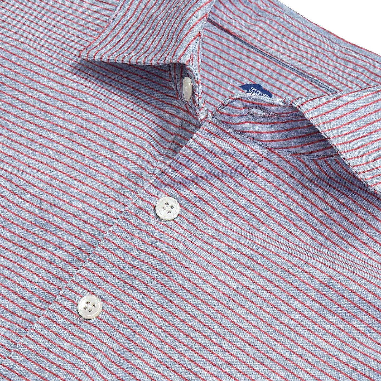 Birdie Stripe Performance Polo - Onward Reserve