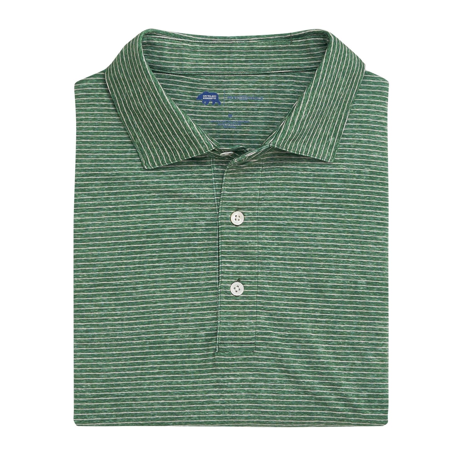 Birdie Stripe Performance Polo - Onward Reserve