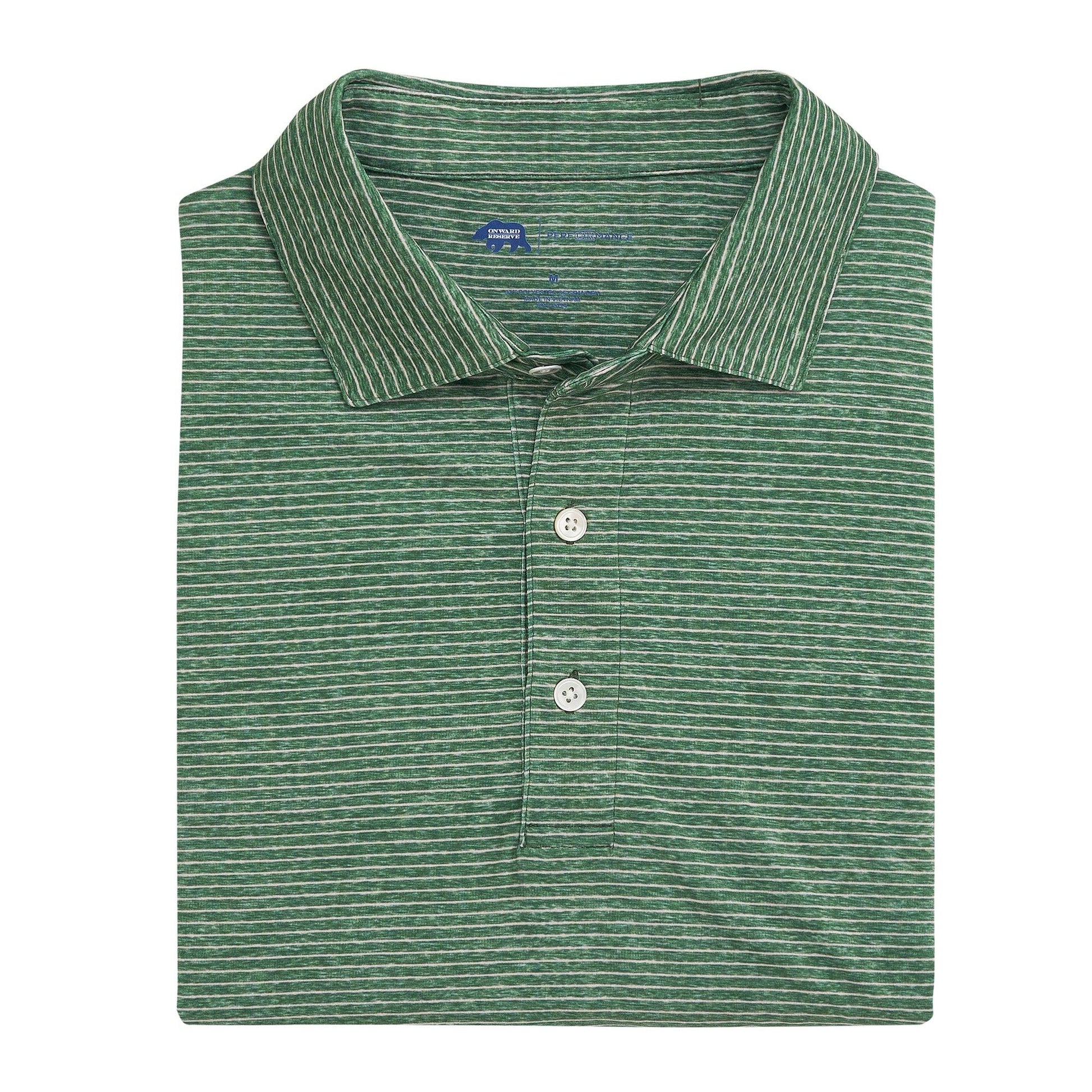Birdie Stripe Performance Polo - Onward Reserve