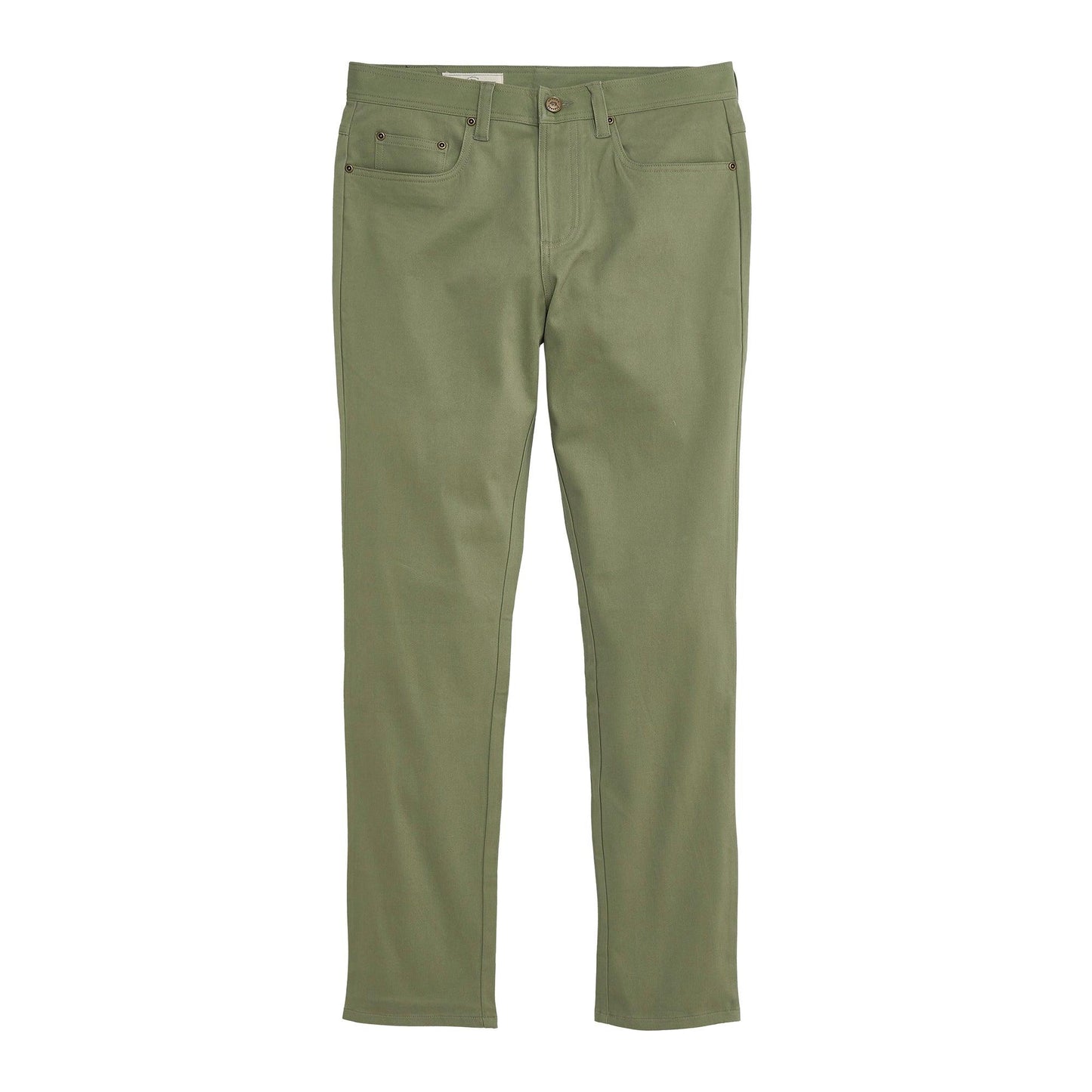 Five Pocket Stretch Pant Oil Green - Onward Reserve