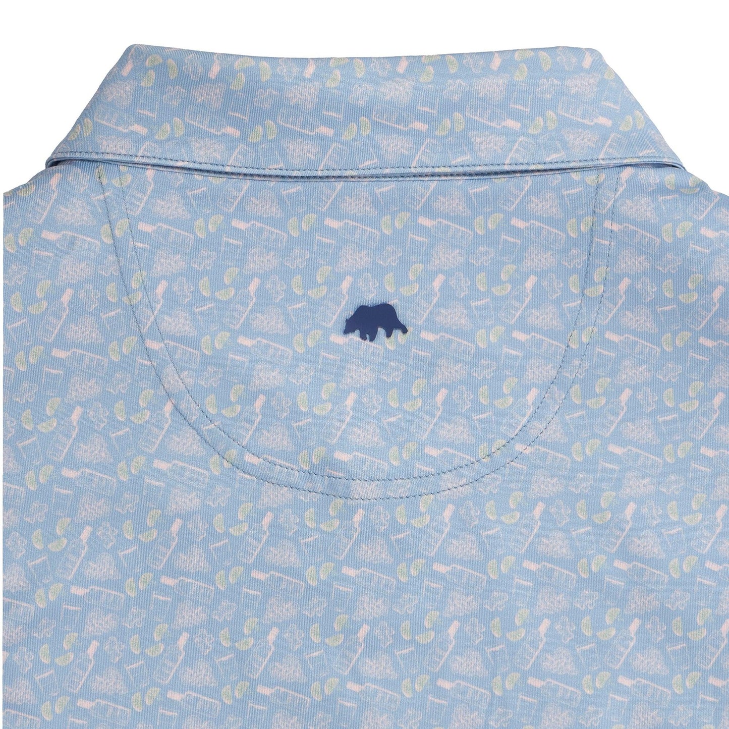 Transfusion Printed Performance Polo - Onward Reserve