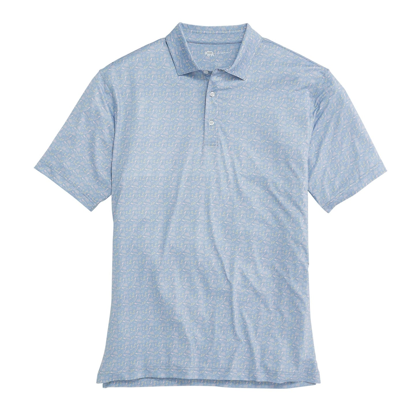 Transfusion Printed Performance Polo - Onward Reserve