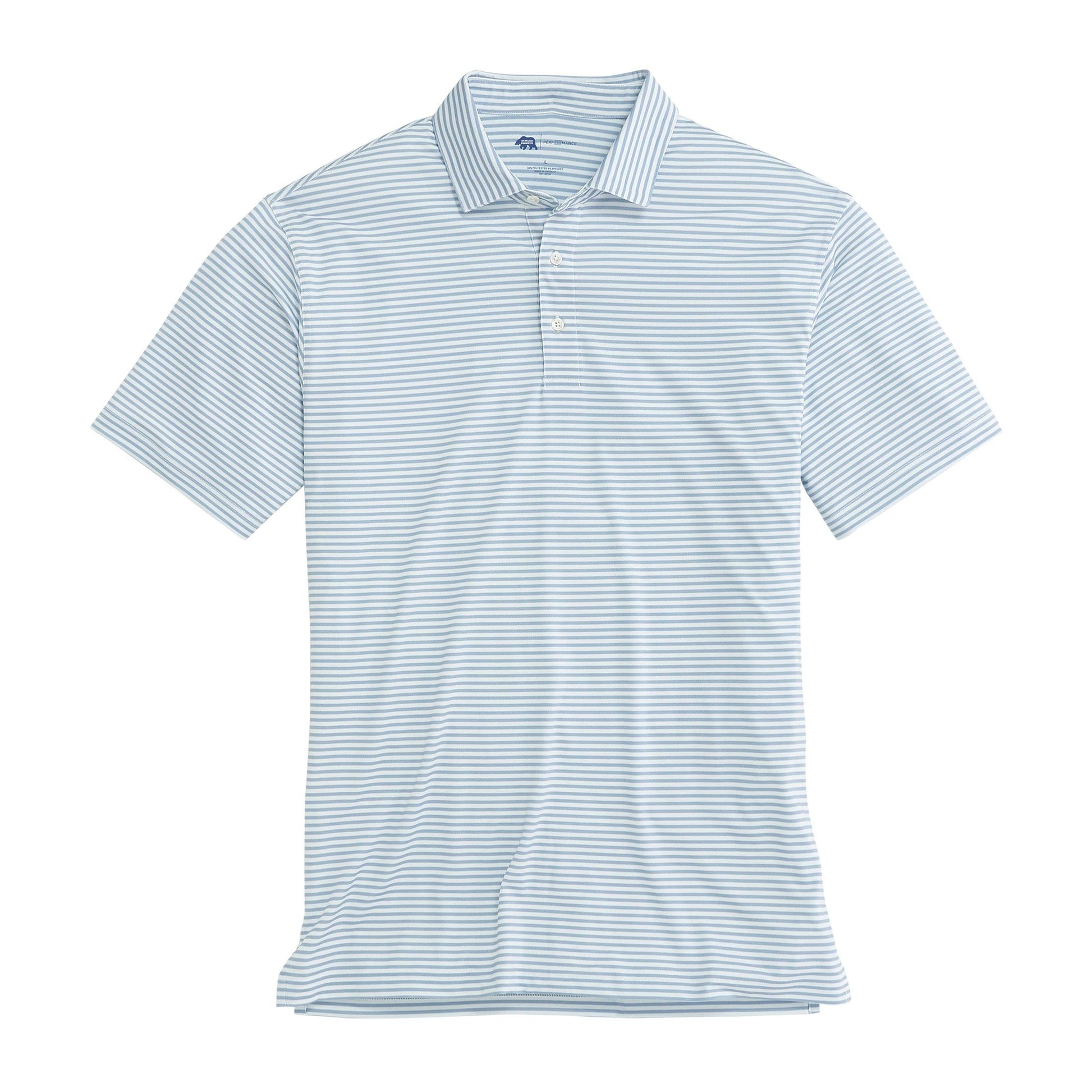 Mulligan Stripe Performance Polo - Onward Reserve