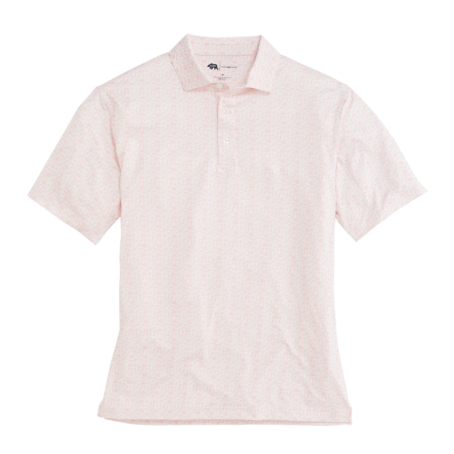Transfusion Printed Performance Polo
