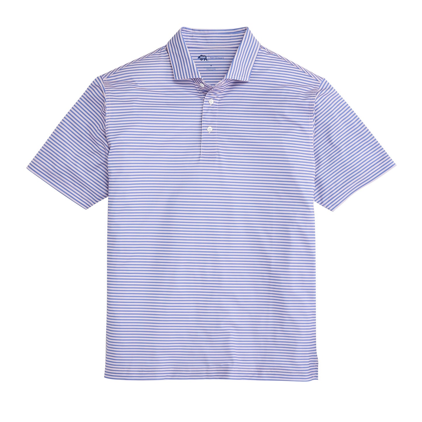 Trophy Stripe Performance Pique Polo - Daybreak