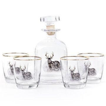Deer Decanter Set - OnwardReserve