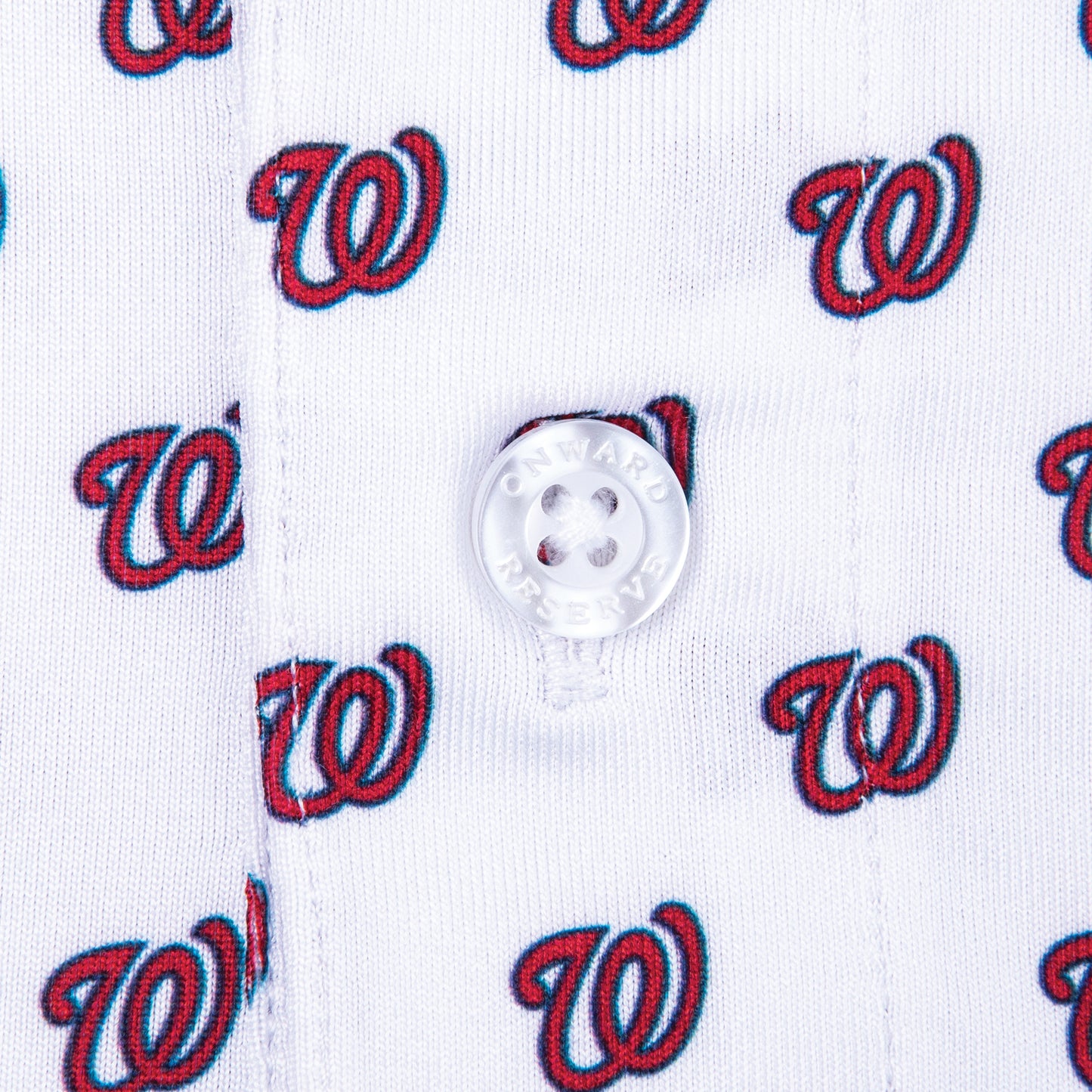 Washington Nationals Printed Performance Polo