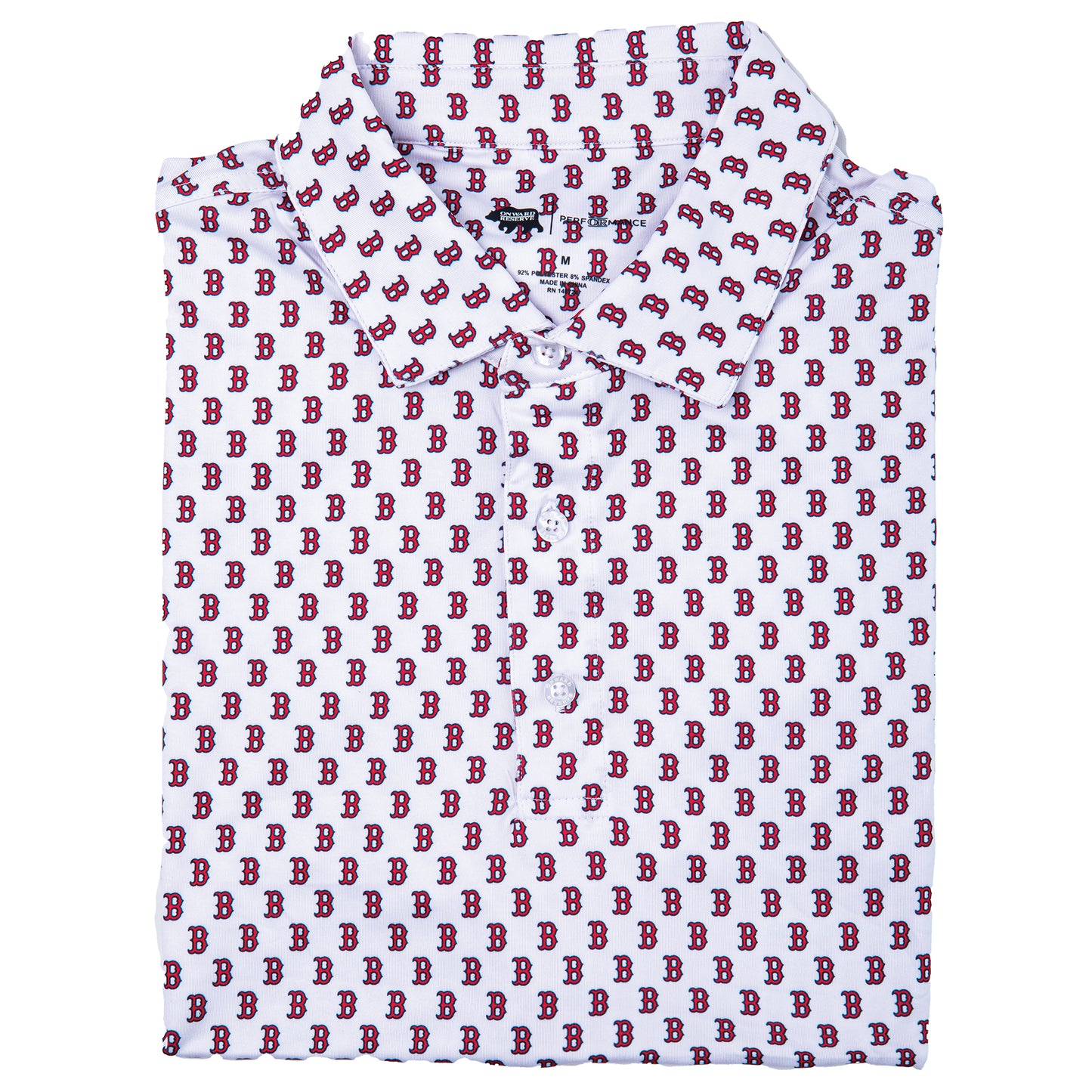 Boston Red Sox Printed Performance Polo