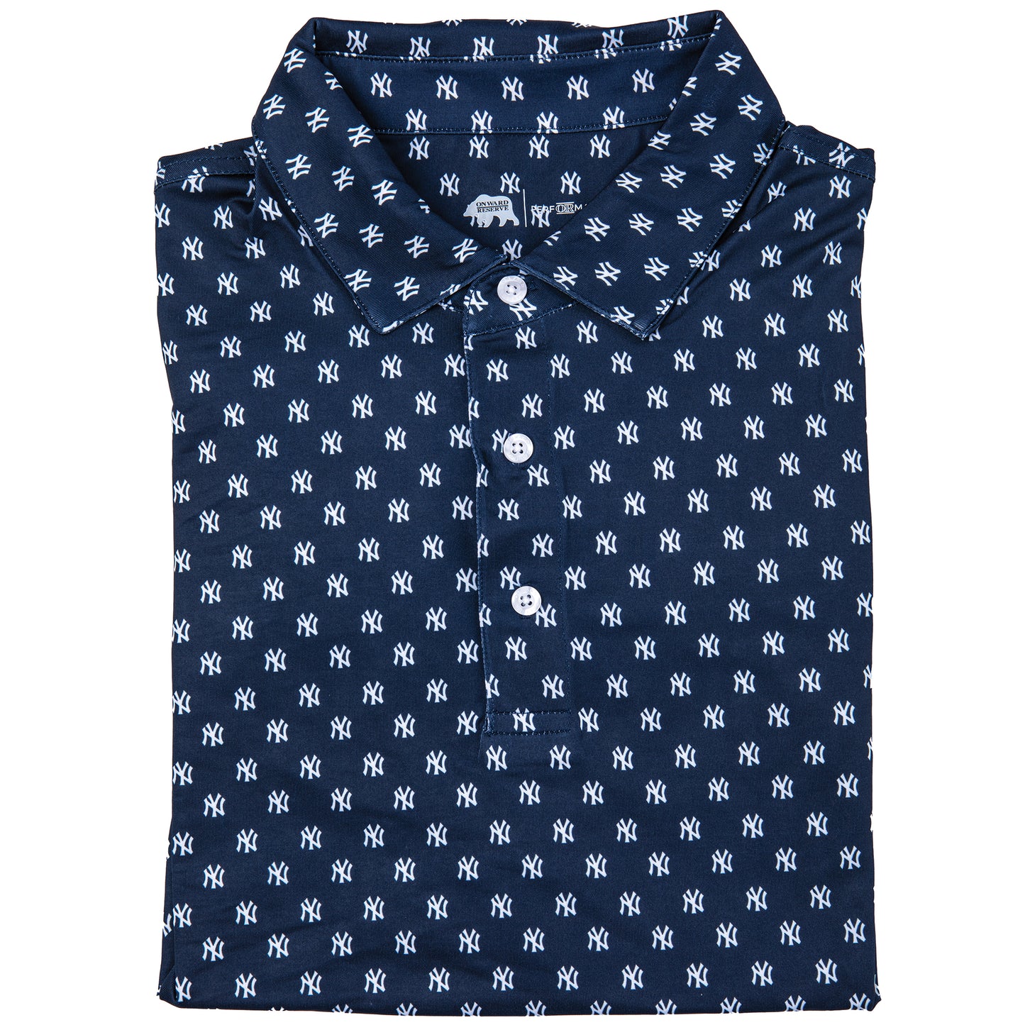 New York Yankees Printed Performance Polo