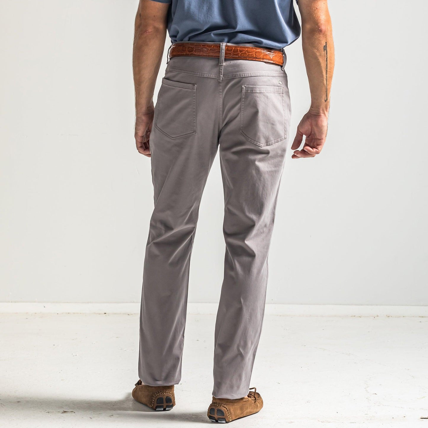 Flex Five Pocket Stretch Pant Steel Grey - Onward Reserve