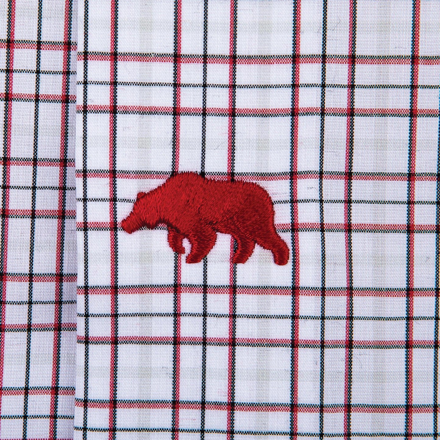 All Team Tattersall Button Down Shirt - Red - Onward Reserve