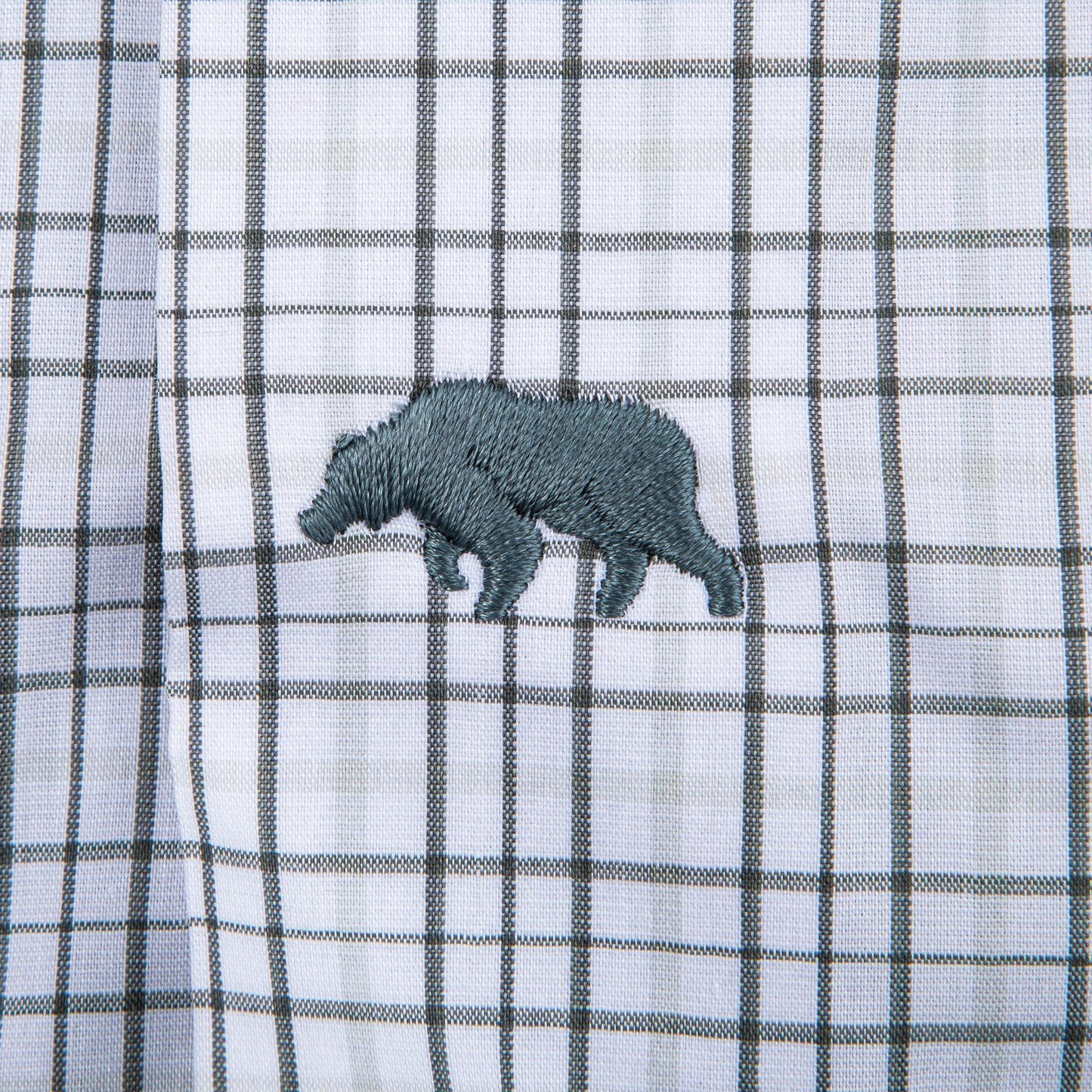 All Team Tattersall Button Down Shirt - Gunmetal - Onward Reserve