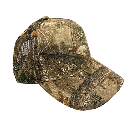 Camo Logo Trucker Hat - Onward Reserve