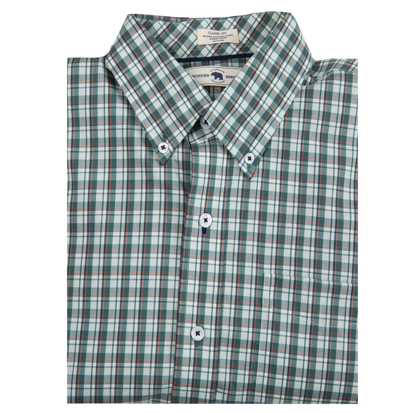 Greenwich Quad Classic Fit Button Down - Onward Reserve