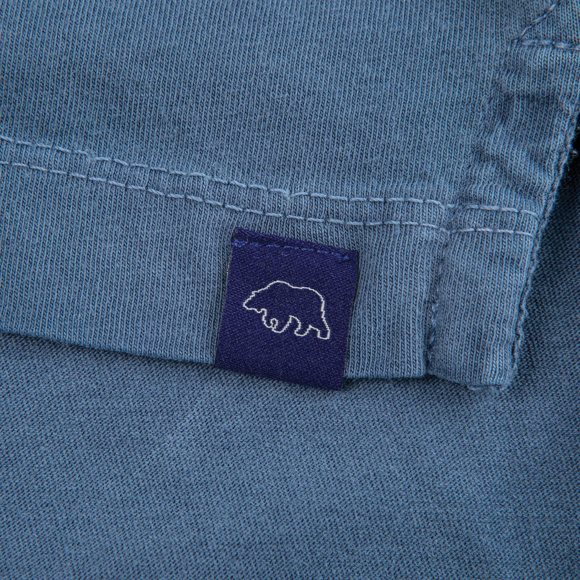 Perry Long Sleeve Polo - Vintage Indigo - Onward Reserve