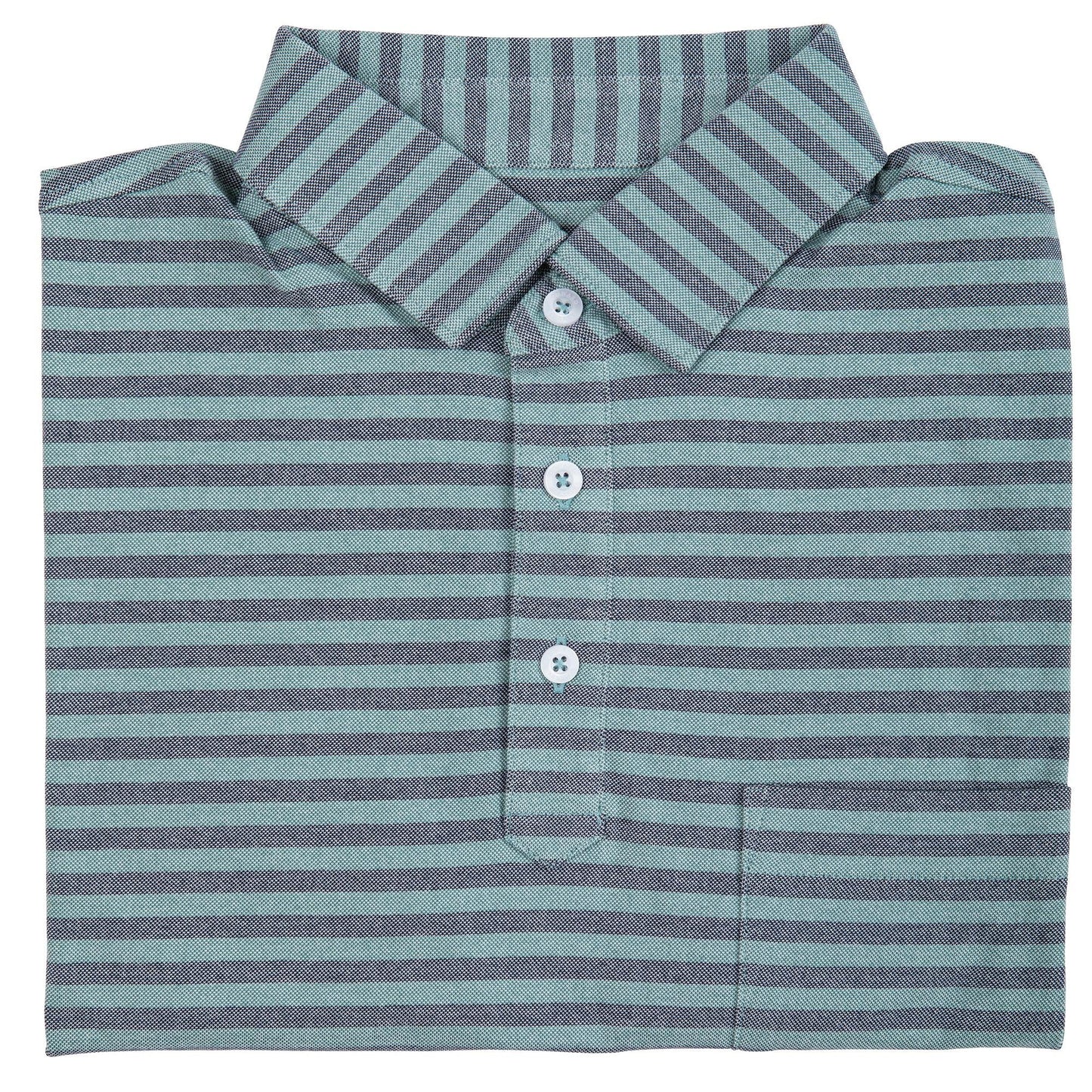 Vintage Repp Stripe Polo - Onward Reserve