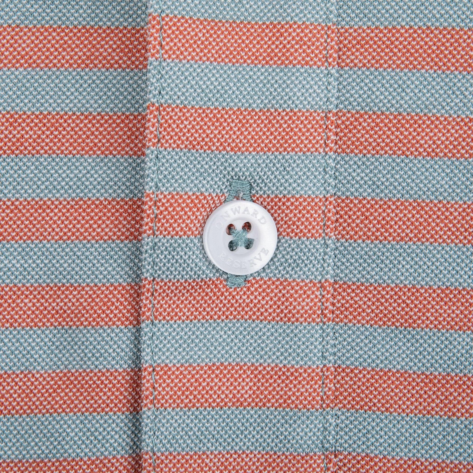 Vintage Repp Stripe Polo - Onward Reserve