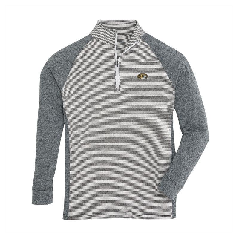 University of Missouri Lee Performance 1/4 Zip Pullover - Black - Onward Reserve