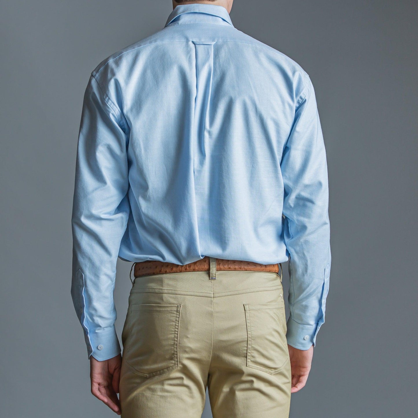 Solid Sky Classic Fit Performance Oxford Button Down - OnwardReserve