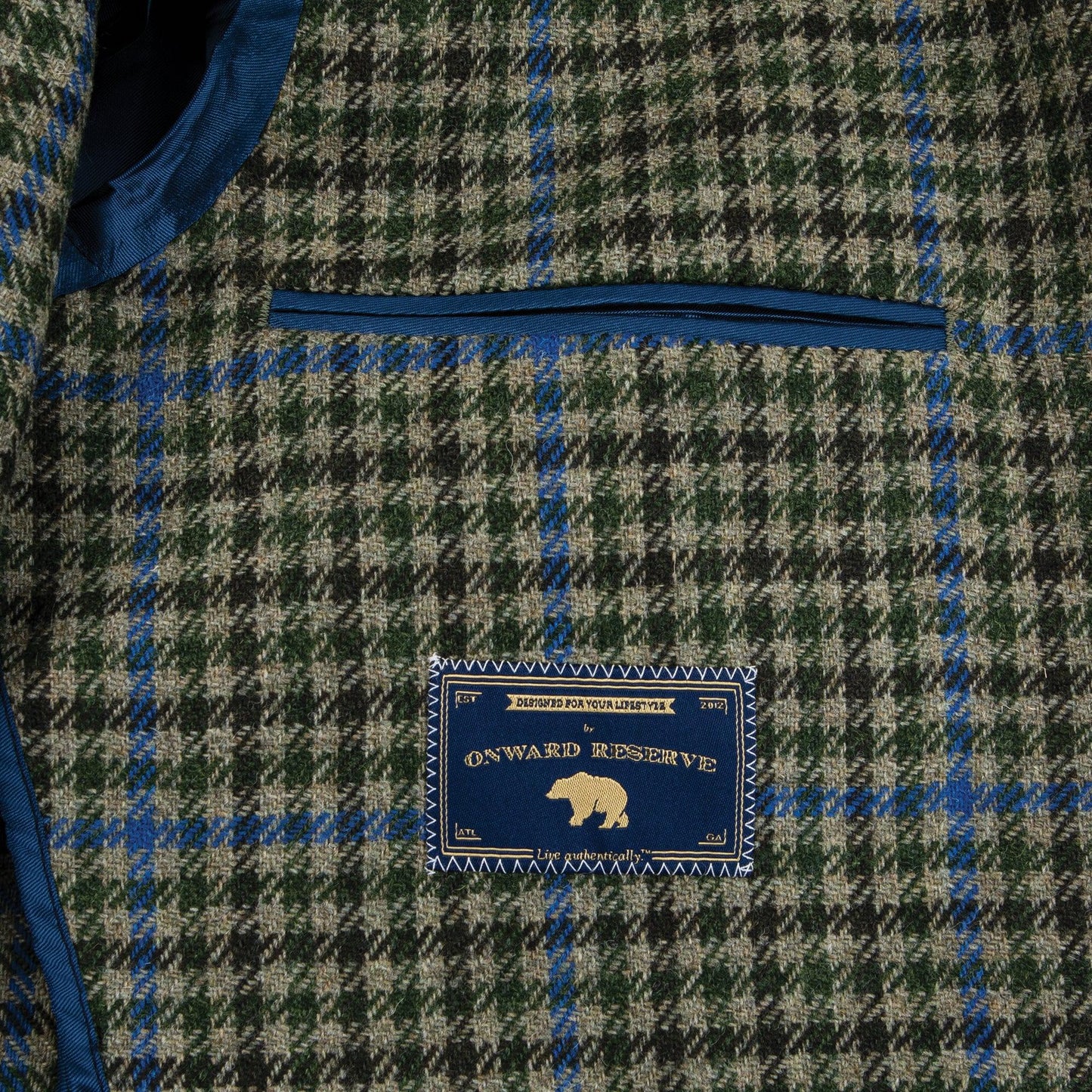 Shetland Marina Plaid Sport Coat - Onward Reserve