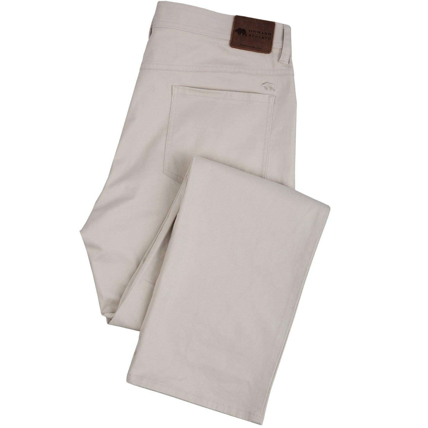 Flex Five Pocket Stretch Pant Stone - Onward Reserve