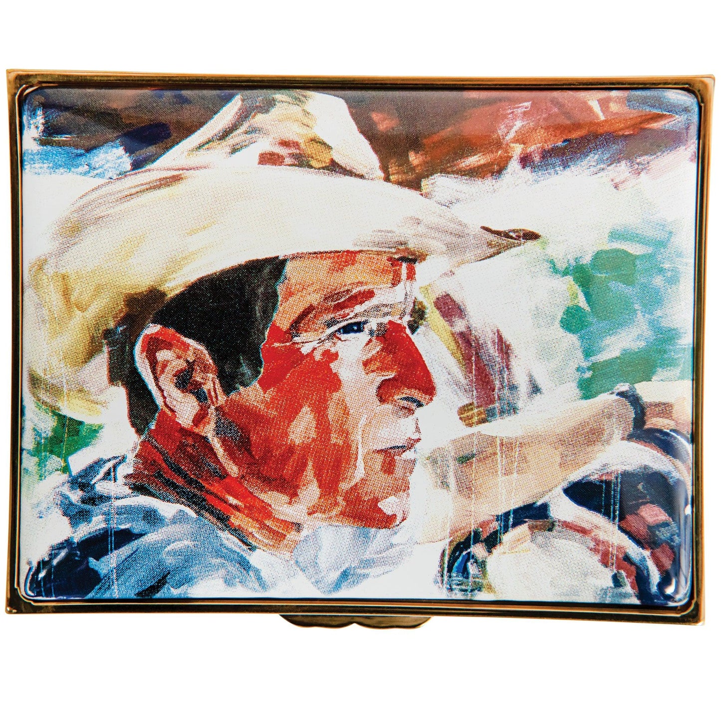 George W Bush Enamel Box - Onward Reserve