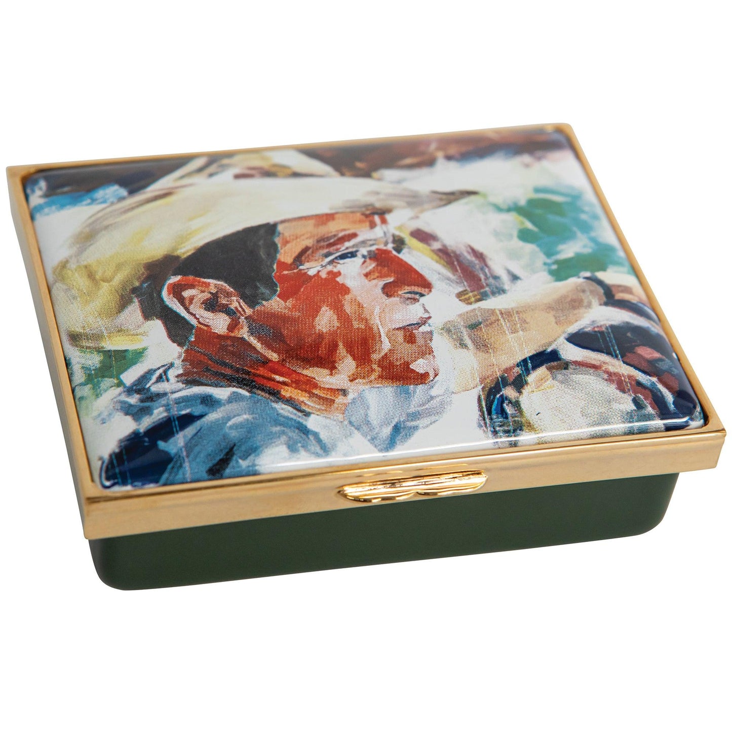 George W Bush Enamel Box - Onward Reserve