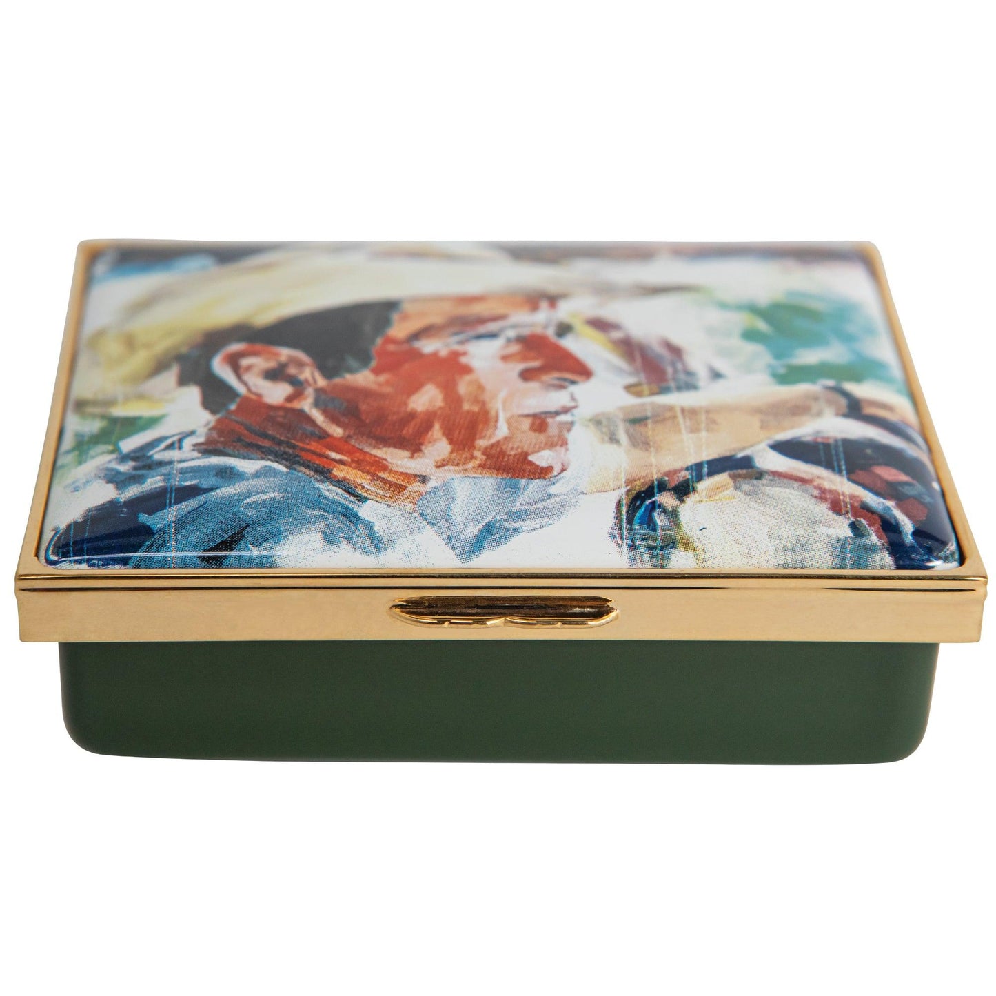 George W Bush Enamel Box - Onward Reserve