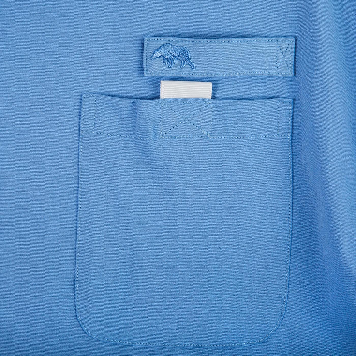Performance Fishing Shirt - Solid Blue - OnwardReserve
