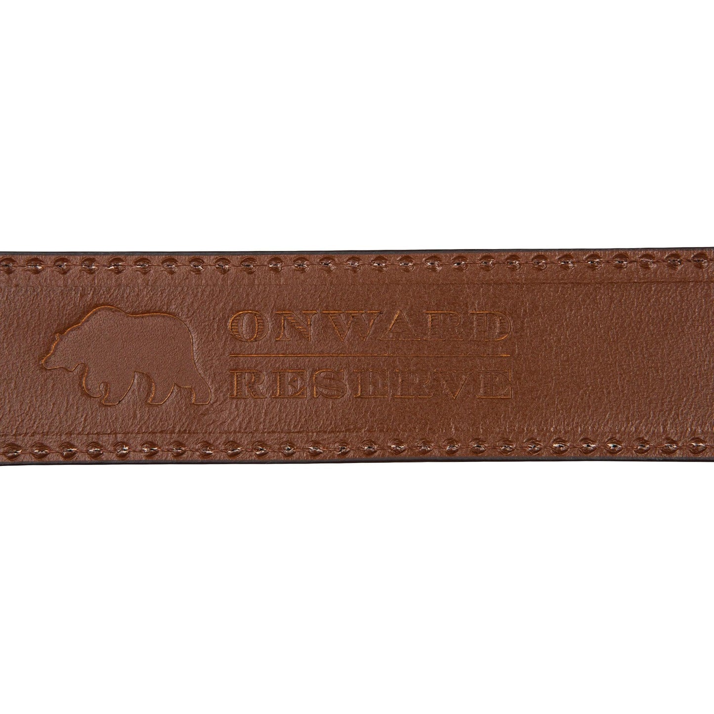 1 3/8" Suede Belt - Chocolate - Onward Reserve