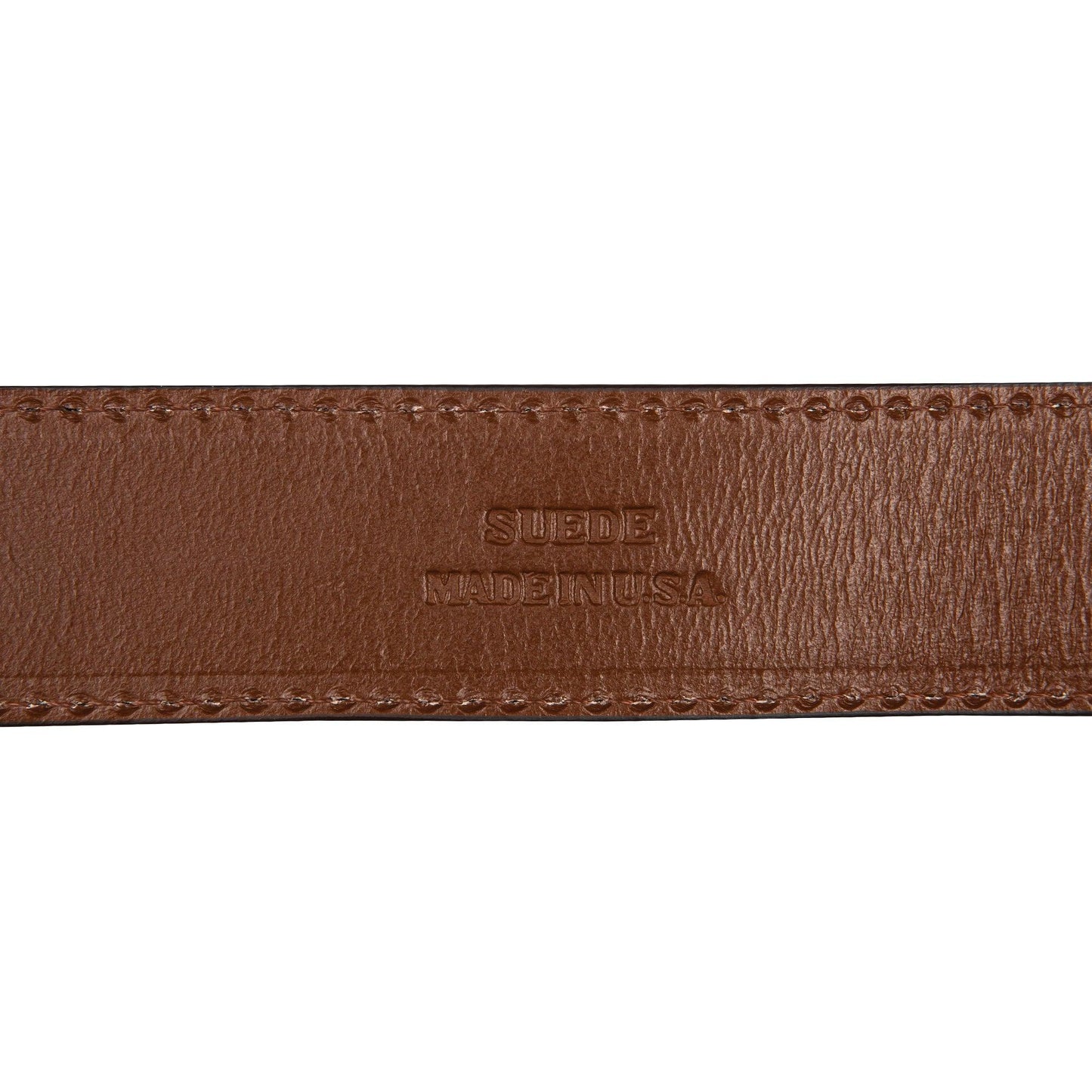 1 3/8" Suede Belt - Chocolate - Onward Reserve